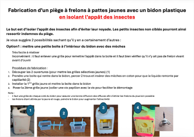 LF86 - Confection piège bidon 5l Option 1
